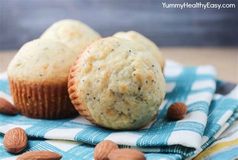 How many carbs are in almond poppy seed muffins - calories, carbs, nutrition