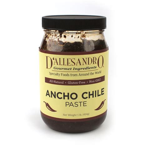 How many carbs are in ancho chile puree - calories, carbs, nutrition