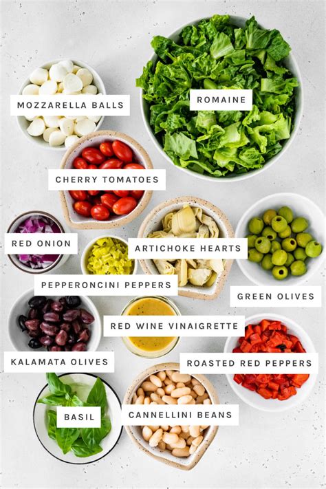 How many carbs are in antipasto dinner salad - calories, carbs, nutrition