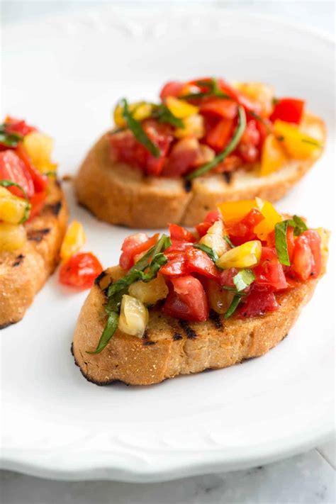 How many carbs are in appetizer bruschetta tomato basil 1 ea - calories, carbs, nutrition