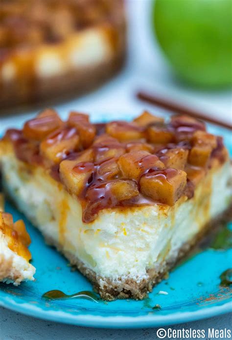 How many carbs are in apple caramel cheesecake - calories, carbs, nutrition