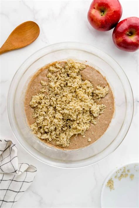 How many carbs are in apple quinoa pancakes - calories, carbs, nutrition