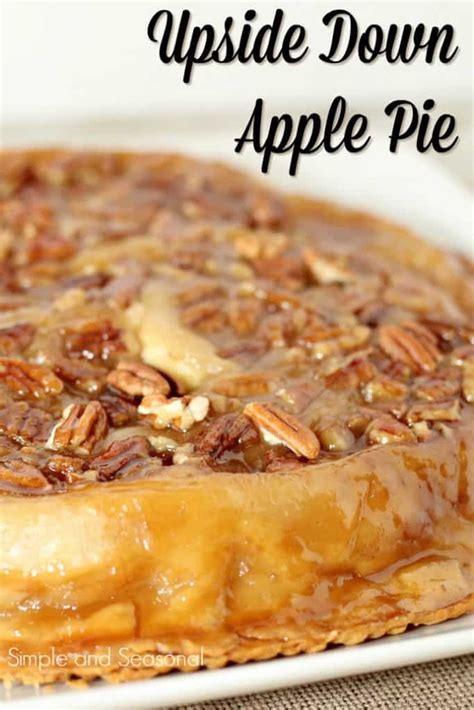 How many carbs are in apple walnut upside down pie - calories, carbs, nutrition