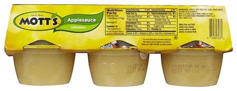 How many carbs are in applesauce - calories, carbs, nutrition