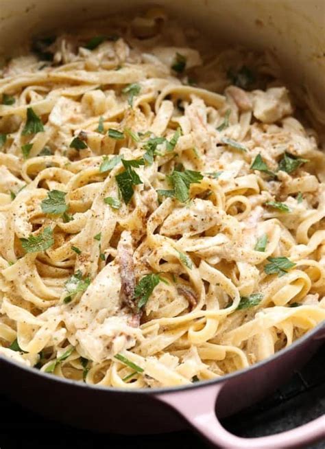 How many carbs are in artichoke and crab alfredo pasta - calories, carbs, nutrition