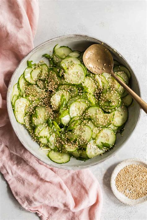 How many carbs are in asian cucumber salad - calories, carbs, nutrition