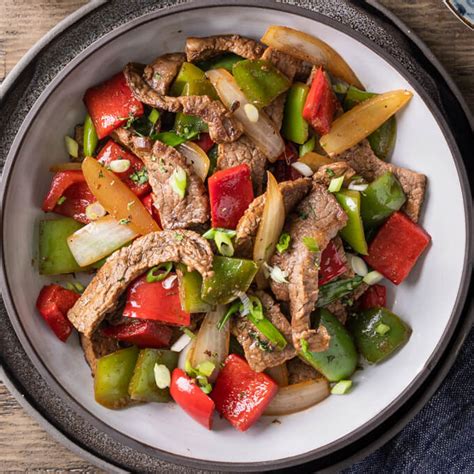 How many carbs are in asian pepper steak - calories, carbs, nutrition