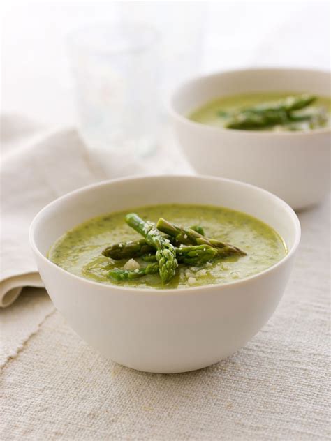 How many carbs are in asparagus vegetable potato soup (76219.1) - calories, carbs, nutrition