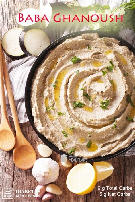 How many carbs are in baba ghanoush - calories, carbs, nutrition