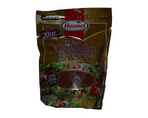 How many carbs are in bacon 22/26 cooked crumbled 1/4 cup - calories, carbs, nutrition