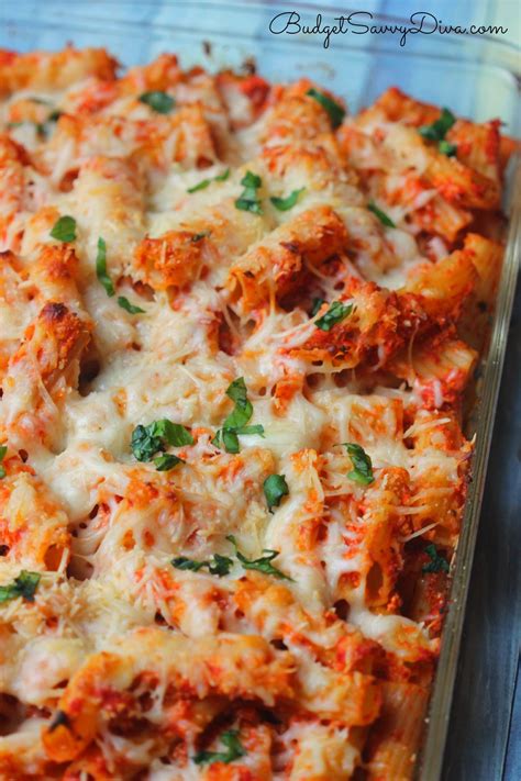 How many carbs are in baked chicken parmesan with pasta and baby carrots - calories, carbs, nutrition