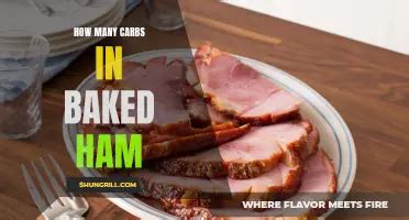 How many carbs are in baked ham - calories, carbs, nutrition