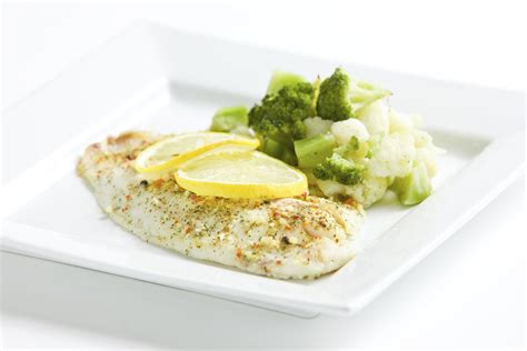 How many carbs are in baked herb tilapia & corn succotash - calories, carbs, nutrition