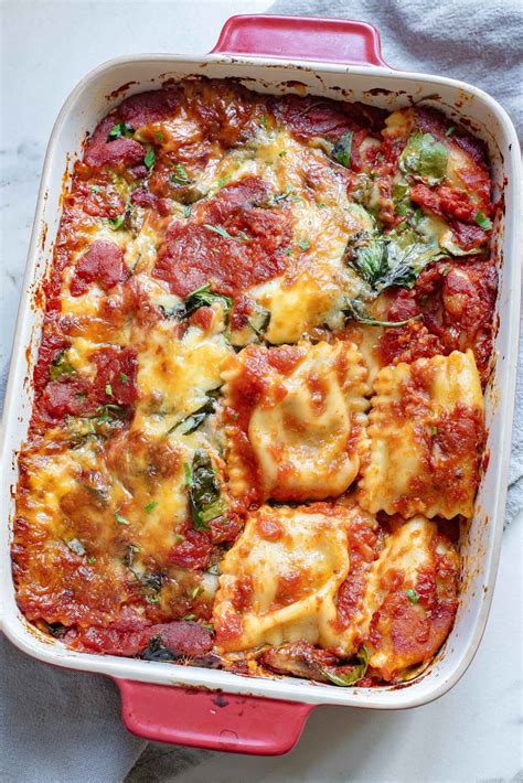 How many carbs are in baked ravioli parmesan - calories, carbs, nutrition