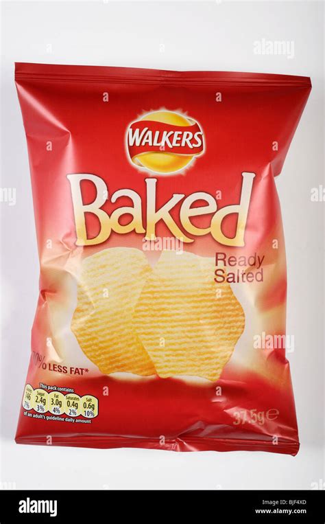 How many carbs are in baked ready salted crisps - calories, carbs, nutrition