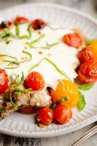 How many carbs are in balsamic caprese chicken - calories, carbs, nutrition