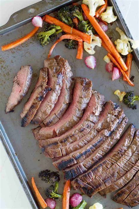 How many carbs are in balsamic grilled flank steak - calories, carbs, nutrition