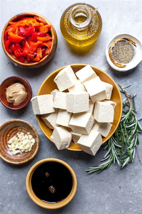 How many carbs are in balsamic marinated tofu - calories, carbs, nutrition