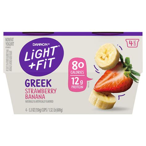 How many carbs are in banana cream greek yogurt - calories, carbs, nutrition