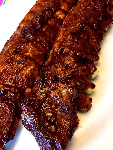 How many carbs are in barbecued baby back pork ribs - calories, carbs, nutrition