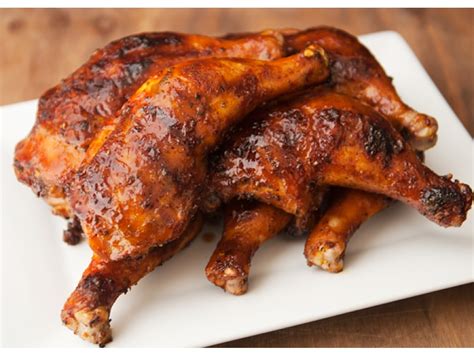 How many carbs are in bbq chicken quarter, baked - calories, carbs, nutrition