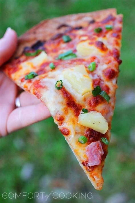 How many carbs are in bbq ham and pineapple wheat pizza - calories, carbs, nutrition