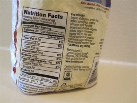 How many carbs are in bbq rice cakes - calories, carbs, nutrition