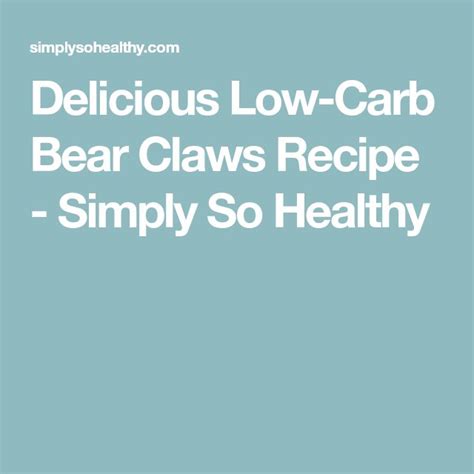 How many carbs are in bear claw - calories, carbs, nutrition