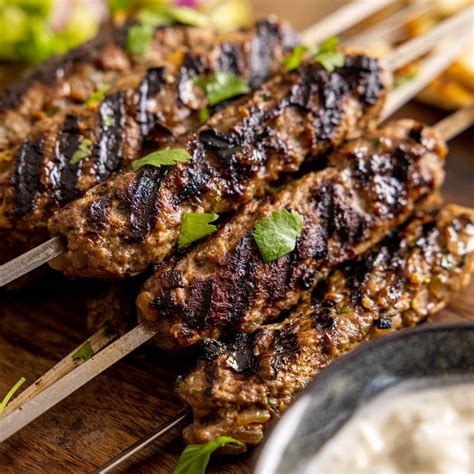 How many carbs are in beef and lamb kofta - calories, carbs, nutrition