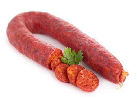 How many carbs are in beef chorizo - calories, carbs, nutrition