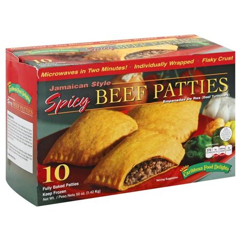 How many carbs are in beef jamaican patty (118184.0) - calories, carbs, nutrition