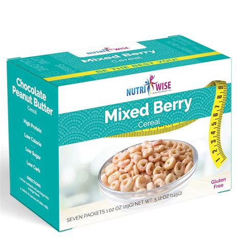 How many carbs are in berry cereal - calories, carbs, nutrition
