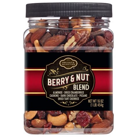 How many carbs are in berry nut blend - calories, carbs, nutrition