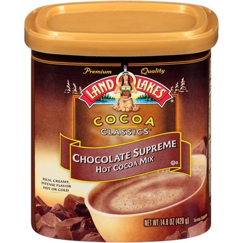 How many carbs are in bev hot cocoa supreme 8 oz - calories, carbs, nutrition