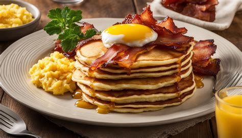 How many carbs are in big breakfast with hot cakes - calories, carbs, nutrition