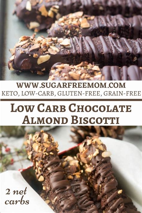 How many carbs are in biscotti - chocolate almond - calories, carbs, nutrition