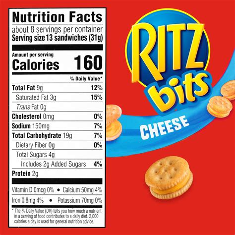 How many carbs are in bits and bites - calories, carbs, nutrition