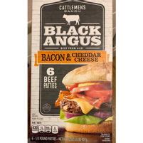 How many carbs are in black angus and cheddar slider - calories, carbs, nutrition