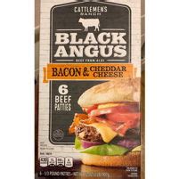 How many carbs are in black angus and cheddar slider - calories, carbs, nutrition