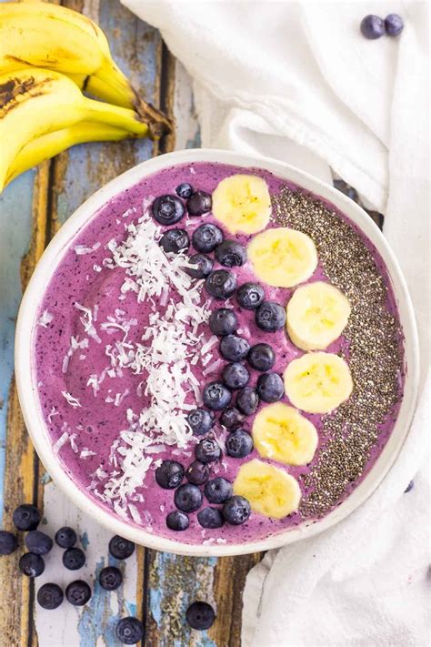 How many carbs are in black blue smoothie bowl - calories, carbs, nutrition