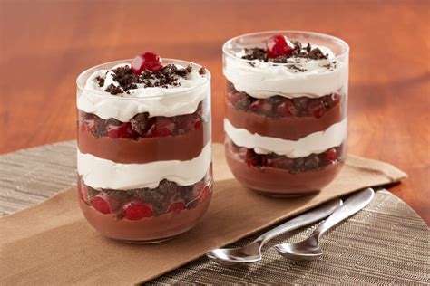How many carbs are in black forest parfait - calories, carbs, nutrition
