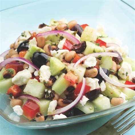 How many carbs are in black-eyed pea salad - calories, carbs, nutrition