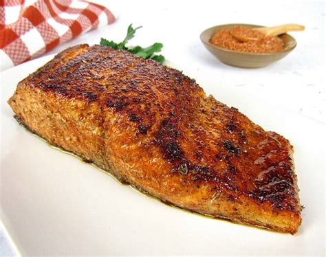 How many carbs are in blackened salmon - calories, carbs, nutrition