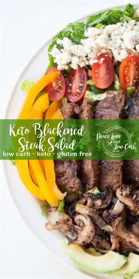 How many carbs are in blackened steakhouse salads - calories, carbs, nutrition