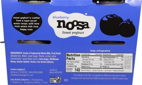 How many carbs are in blueberry yogurt - calories, carbs, nutrition