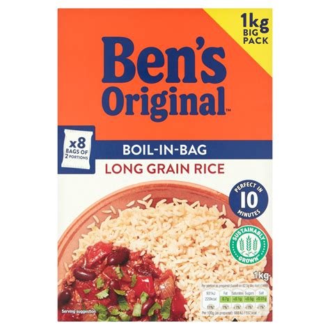 How many carbs are in boil in bag long grain rice - calories, carbs, nutrition