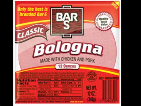 How many carbs are in bologna & cheese - calories, carbs, nutrition