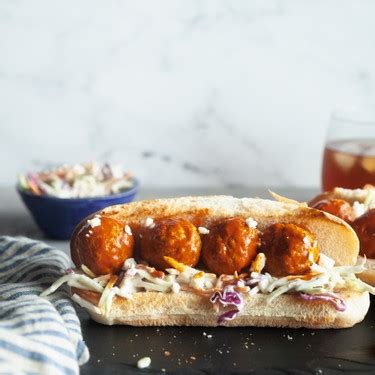 How many carbs are in breaded buffalo meatball sub - calories, carbs, nutrition