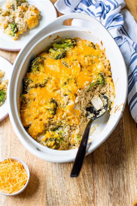 How many carbs are in broccoli and brown rice bake - calories, carbs, nutrition