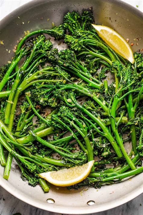 How many carbs are in broccolini saute - calories, carbs, nutrition